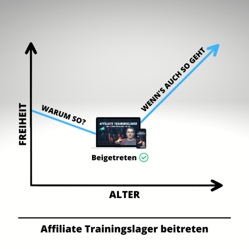 Diagramm Affiliate Trainingslager Insta Post / Banner