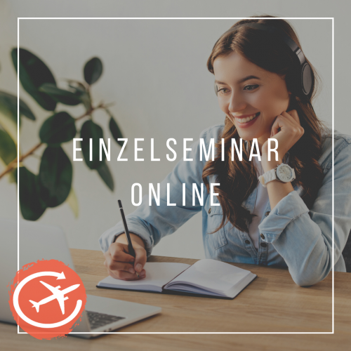 Frau vor dem PC im B2C Coaching
